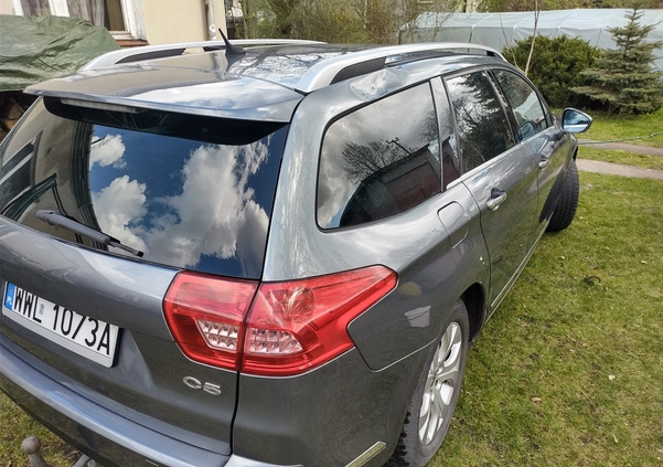 Citroen C5 cena 9000 przebieg: 344000, rok produkcji 2008 z Piaseczno małe 37